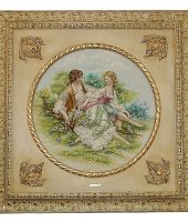 Барельеф "На лугу", Porcellane Principe