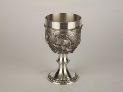 Бокал для вина "Парусник", олово, 10542, Artina item