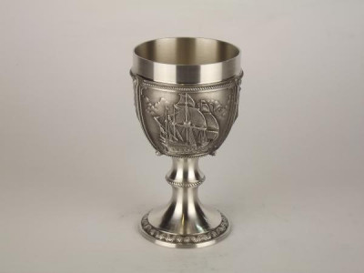 Бокал для вина "Парусник", олово, 10542, Artina item