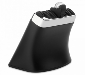 Подставка для кухонных ножей 6 шт, с точилкой, пластик, серия Signature, Robert Welch Подставка для кухонных ножей 6 шт, с точилкой, пластик, серия Signature, Robert Welch