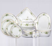 Обеденный сервиз, Hollohaza Porcelain 