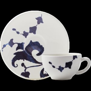 Чашка и блюдце для завтрака "Классика - Индиго", Gien item