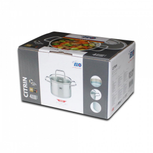 Кастрюля со стеклянной крышкой Citrin, 0.6 л, ELO, Германия item