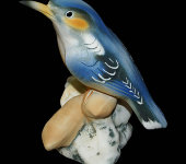 Статуэтка "Зимородок", Artigiano Capodimonte Статуэтка "Зимородок", Artigiano Capodimonte