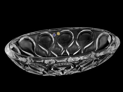 Салатник овальный "Ocean - Волна", Bohemia Jihlava item