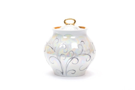 Чайный сервиз 15/6 "Белый лебедь - Морозко", Дулёвский фарфор item