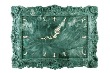 Часы настенные зелёные, Арбет-мрамор item