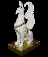 Статуэтка "Гриффон сидящий на подставке", Ceramiche Dal Pra