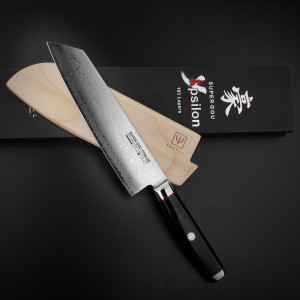Нож кухонный "Kiritsuke" 20 см, "Ypsilon", (193 слоя) дамасская сталь, Yaxell item