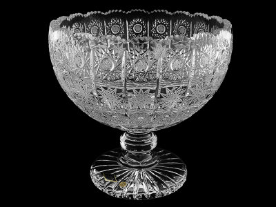 Салатник на ножке 25.5 см, хрусталь, Aurum Crystal s.r.o. item