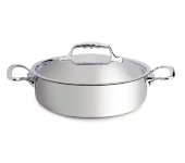 Сотейник с крышкой из нержавеющей стали,24 см., Affinity, De Buyer