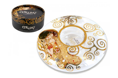 Подсвечник в форме диска, средний Поцелуй (Г.Климт) item
