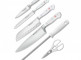 Набор кухонных ножей 6 предметов на подставке, White Classic, Wuesthof item