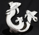 Статуэтка "Рыбки", Ceramiche Ferraro Статуэтка "Рыбки", Ceramiche Ferraro