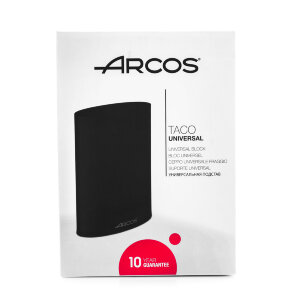 Подставка для ножей универсальная "Kitchen gadgets", черная, Arcos item