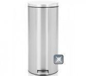 Мусорный бак с педалью с защитой от отпечатков MC, 30л, 478888, Brabantia
