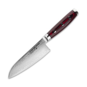 Нож Сантоку 12.5 см, серия "GOU 161" (161 слой) дамасская сталь, Yaxell item