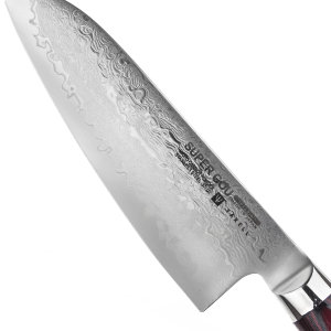 Нож Сантоку 12.5 см, серия "GOU 161" (161 слой) дамасская сталь, Yaxell item