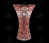 Ваза хрустальная 25.5 см Paula, рубин, Aurum Crystal s.r.o.