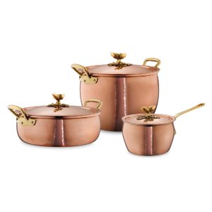 Набор посуды из меди с нержавеющем покрытием 3 пр. "Historia decor", Ruffoni item