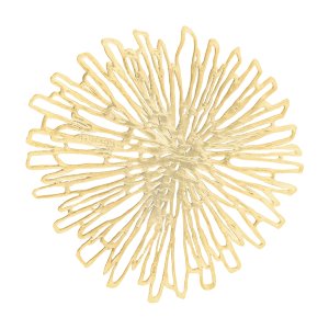 Салфетка подстановочная, Bloom Gilded, винил, разм. 38,6х39,8 см item