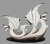 Статуэтка "Рыбки", Ceramiche Ferraro Статуэтка "Рыбки", Ceramiche Ferraro
