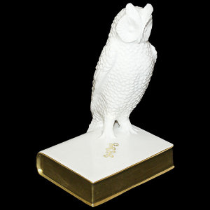 Статуэтка "Сова на книгах", Ceramiche Dal Pra item