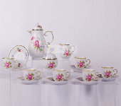 Кофейный сервиз для мокко "Hajnalka", Hollohaza Porcelain