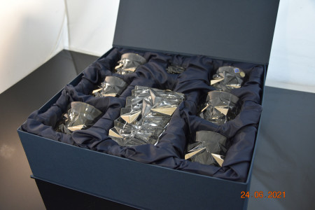 Набор для виски "Glacier" платина, в подарочной коробке, Bohemia Jihlava item