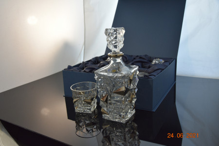Набор для виски "Glacier" платина, в подарочной коробке, Bohemia Jihlava item