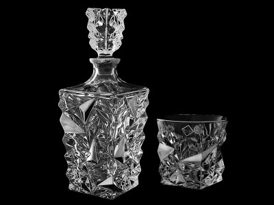 Набор для виски "Glacier" платина, в подарочной коробке, Bohemia Jihlava item