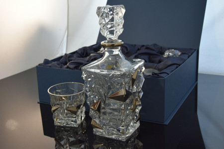 Набор для виски "Glacier" платина, в подарочной коробке, Bohemia Jihlava item