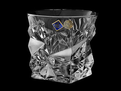Набор стаканов для виски "Glacier" платина, в подарочной коробке, Bohemia Jihlava item