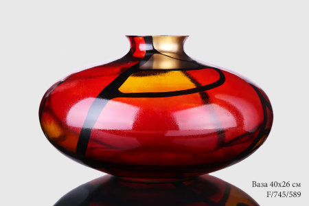 Ваза для цветов "Красные фигуры", 26 см, Gipar item
