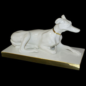 Статуэтка "Борзая", Ceramiche Dal Pra item