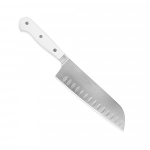 Нож кухонный японский «шеф» с угл.на кромке 17 см, «White Classic» item