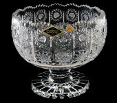 Салатник на ножке 15.5 см, хрусталь, Aurum Crystal s.r.o.