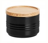 Маленькая банка для хранения с деревянной крышкой, Le Creuset