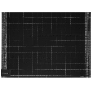 Салфетка подстановочная, винил, Black/white "Selvedge", Chilewich item