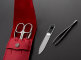 Набор маникюрный, 4 пред. в кожаном футляре, красный, "Manicure sets", Wuesthof item