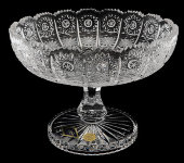Салатник на ножке 18 см, хрусталь, Aurum Crystal s.r.o.