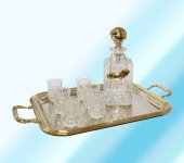 Набор для водки "Gold Plated", Chinelli 