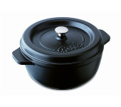 Кастрюля круглая из чугуна 2л, серия Arcana, черная, Fissler