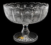 Салатник на ножке 18 см, хрусталь, Aurum Crystal s.r.o.