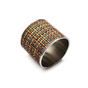 Кольцо для салфеток Confetti "Stainless steel", Chilewich item
