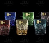 Набор бокалов для виски, 6 шт, Caesar Crystal Bohemiae Набор бокалов для виски, 6 шт, Caesar Crystal Bohemiae