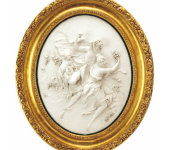 Барельеф "Бахус и Ариана", Porcellane Principe