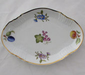 Овальная тарелка, Hollohaza Porcelain