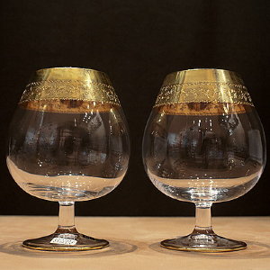 Набор бокалов для бренди "Ветви" (2 шт.), Precious Cre Art item