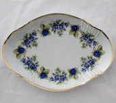 Овальная тарелка, Hollohaza Porcelain  